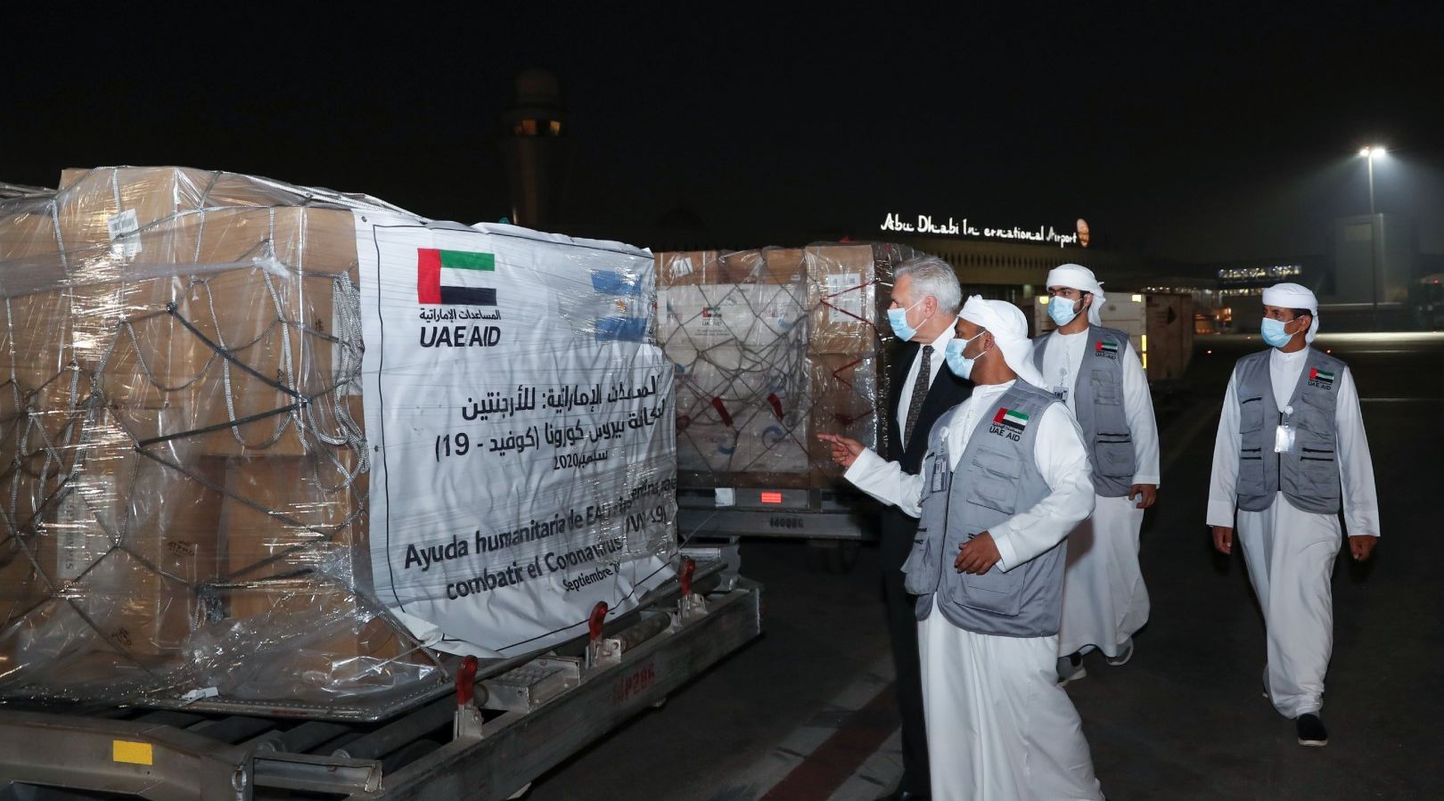 COVID-19 response: UAE sends seven tons of essential medical aid to Argentina