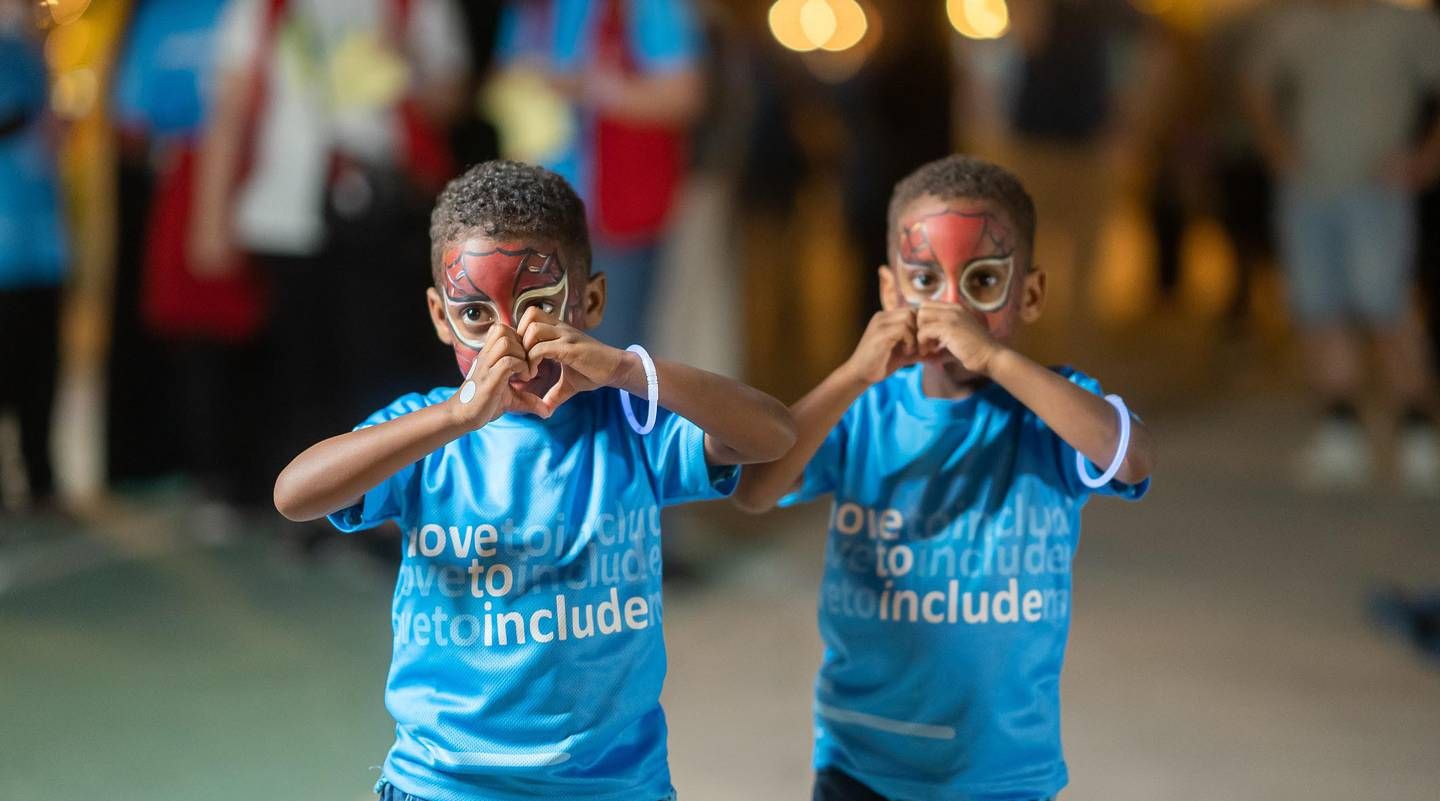 Abu Dhabi: People celebrate World Autism Acceptance month in large numbers
