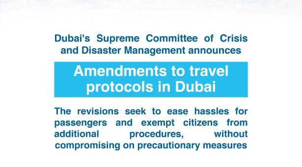 Mohammed bin Rashid introduces changes in Dubai’s travel protocols