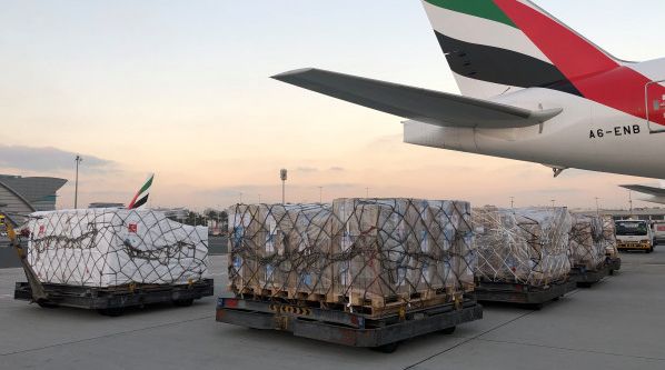 Humanitarian aid to Sudan airlifted on order by Mohammed bin Rashid