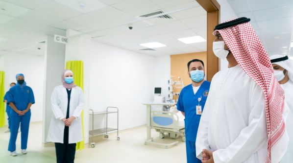 شیخ عمار النعمی کا اجمان میں محمد بن زید فیلڈ ہسپتال کا افتتاح