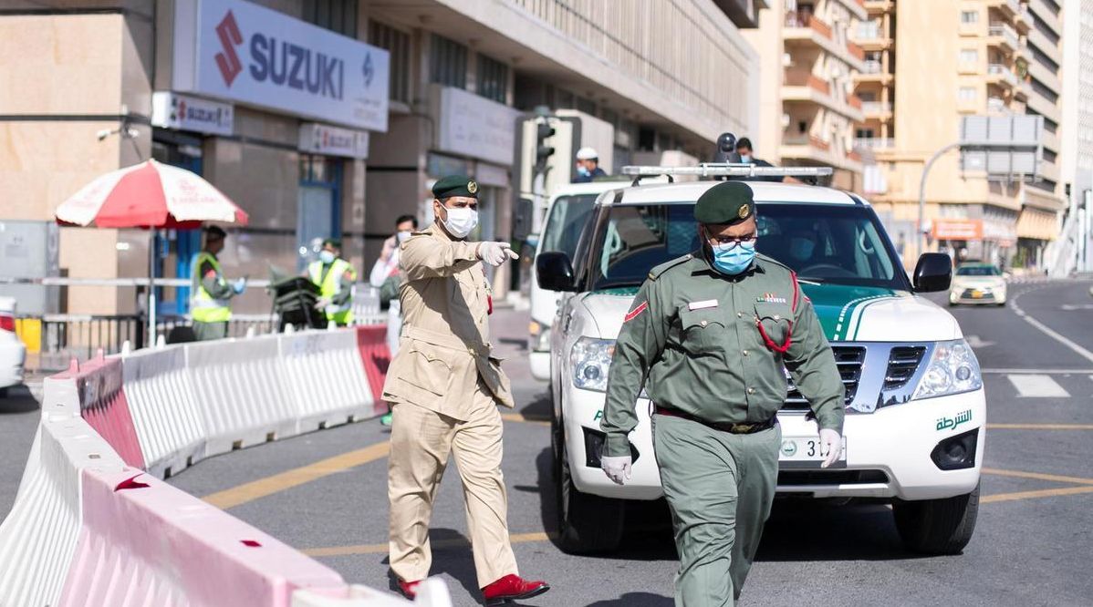 Image Source The National Abu Dhabi Traffic Police Distribute Protective Masks And Gloves To People Exercising Outdoors