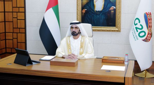 Sheikh Mohammed Bin Rashid Al Maktoum presided over the virtually conducted G20 Summit