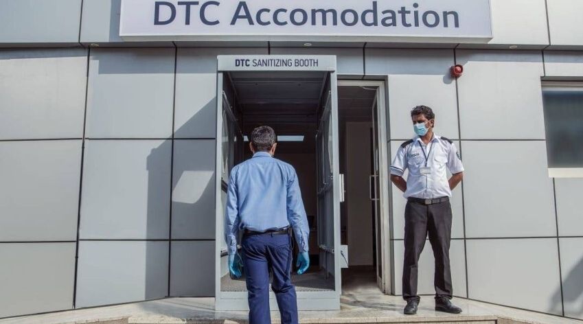 Dubai Taxi Introduces Self Sterilization Corridor For Taxi Drivers