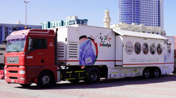 UAE launches new COVID-19 mobile medical centre in Ajman
