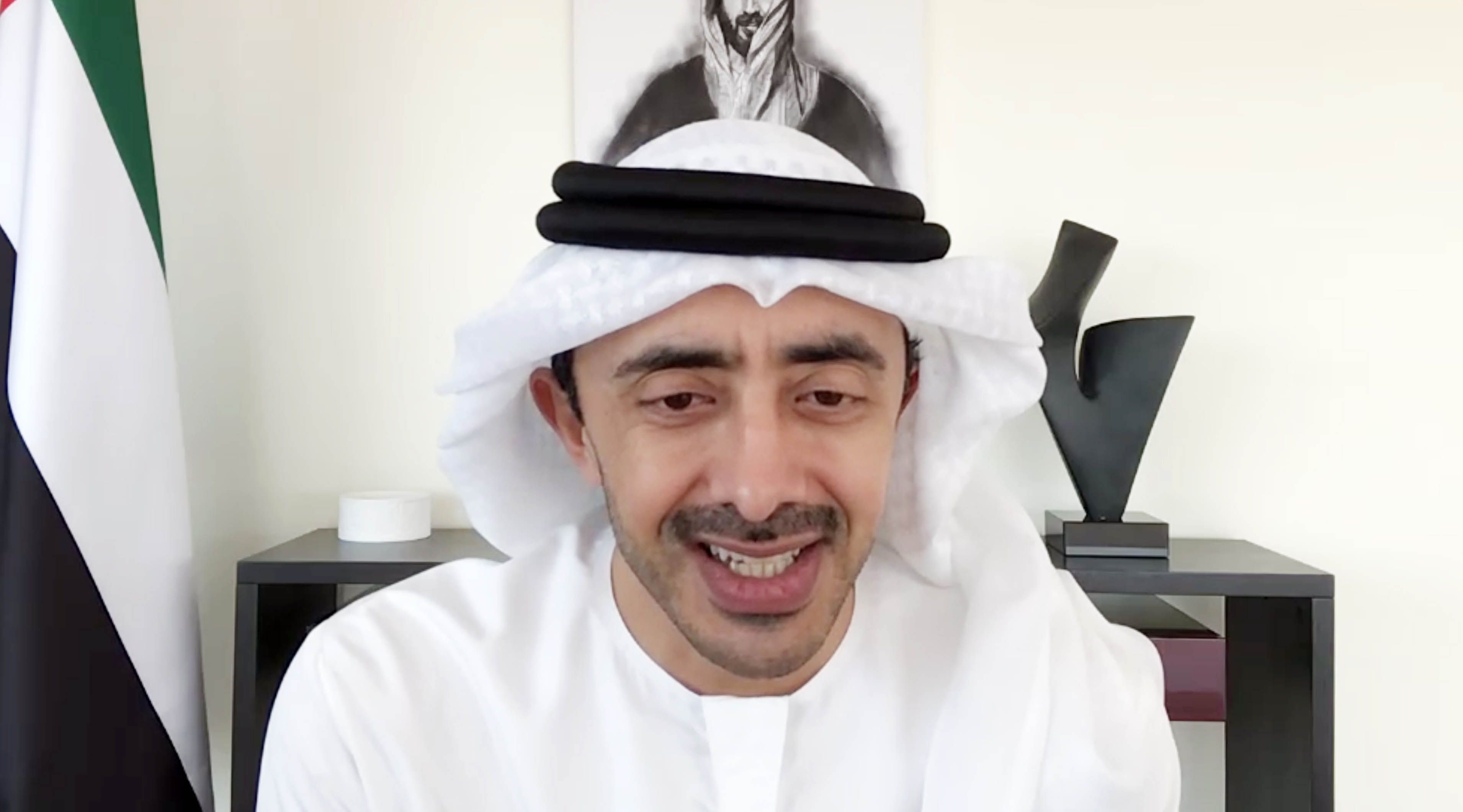 عبدالله بن زايد يشيد بجهود السعودية خلال المشاركة في اجتماع وزراء خارجية مجموعة العشرين
