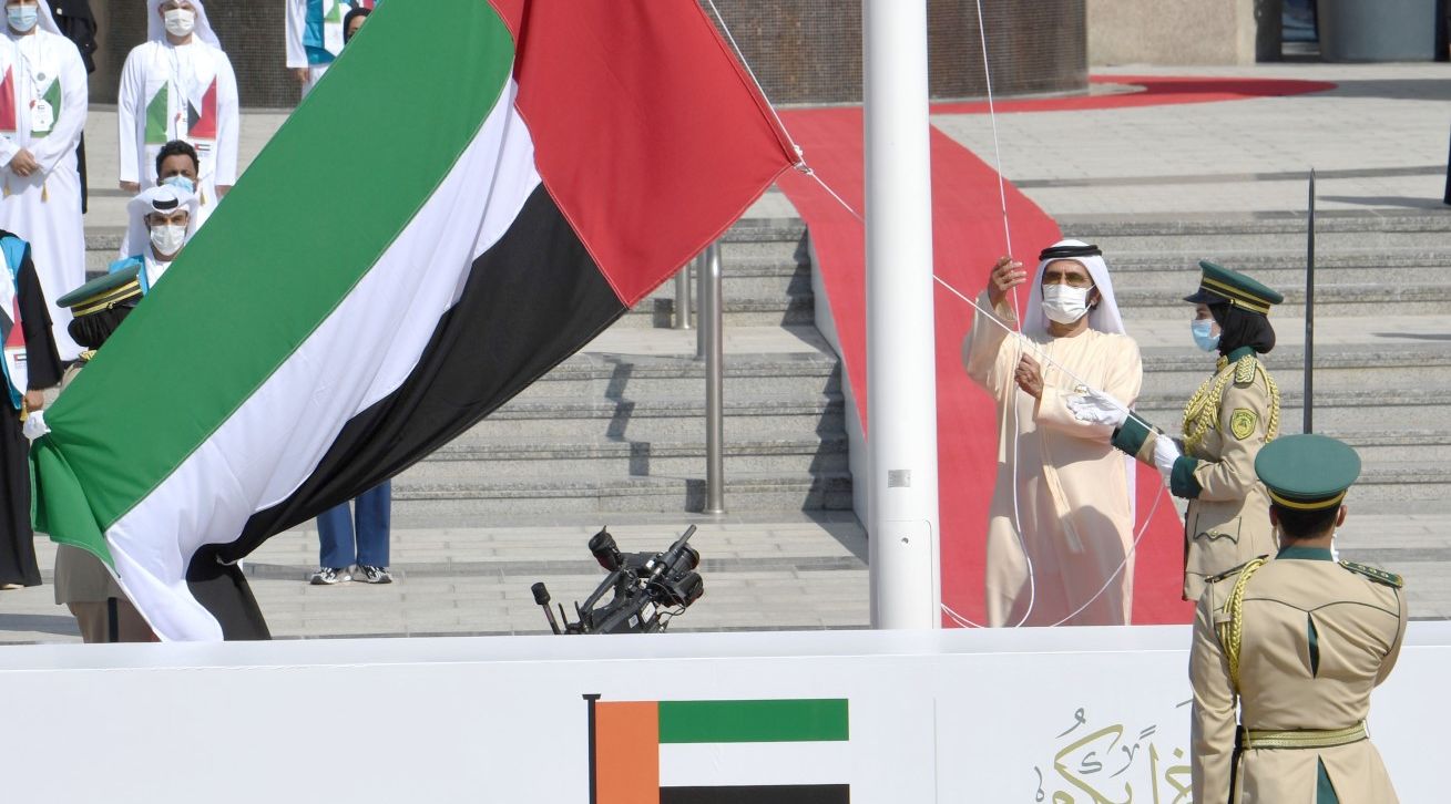 Flag Day celebrations dedicated to Covid-19 frontline heroes by Mohammed bin Rashid
