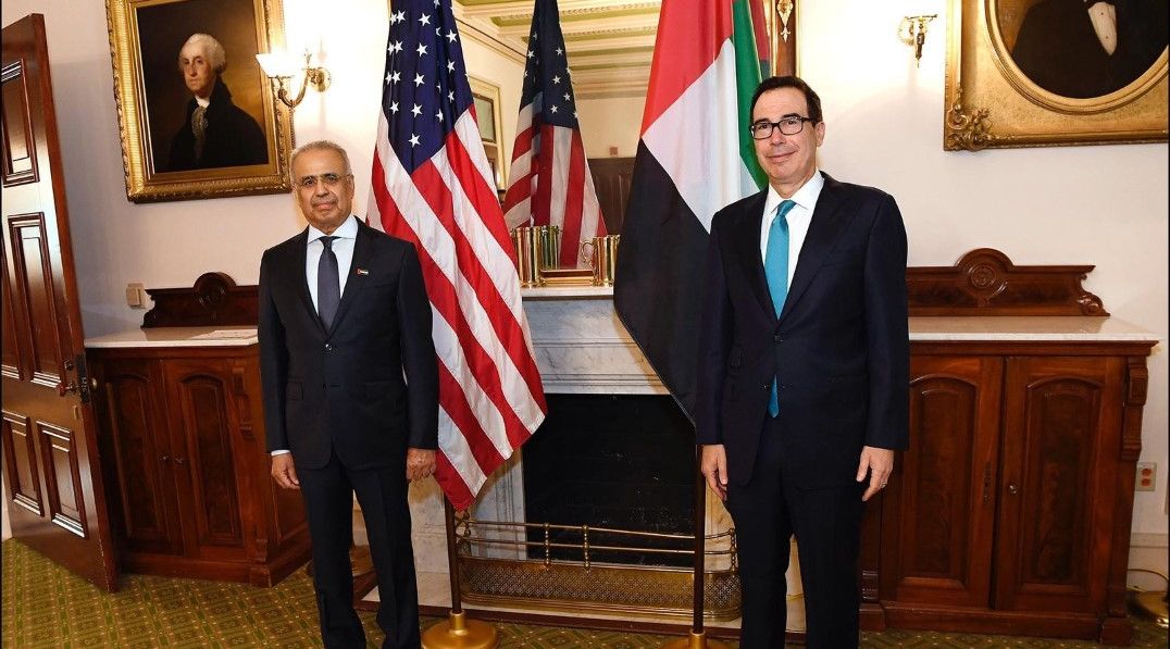 UAE Financial Affairs State Minister and US Treasury Secretary discuss relations and ties