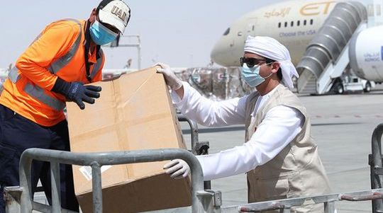 UAE sends plane carrying 56 tonnes of medical supplies to Indonesia