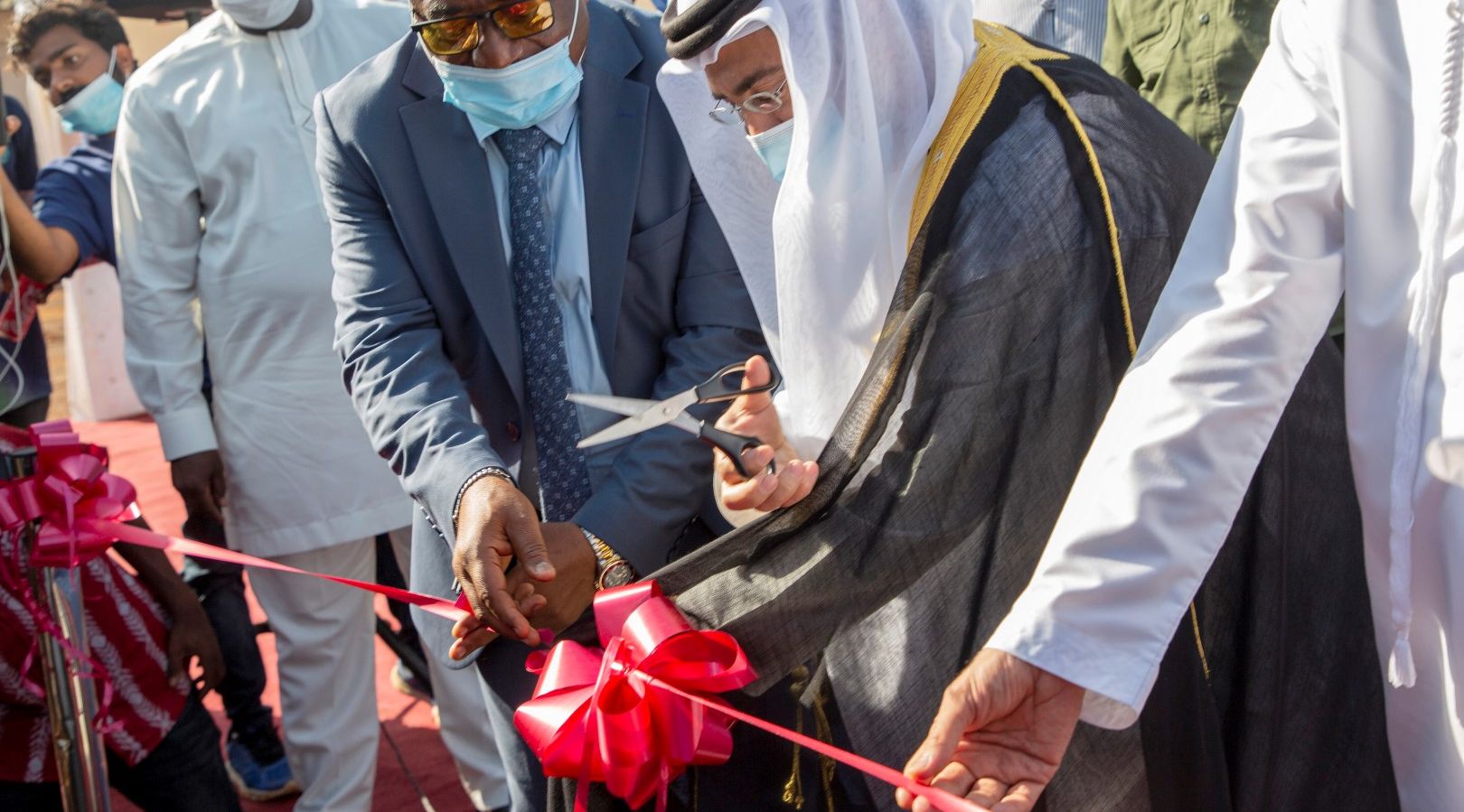 کوویڈ19 سے جنگ میں مدد کے لئے گیانا میں شیخ محمد بن زاید فیلڈ اسپتال کا افتتاح