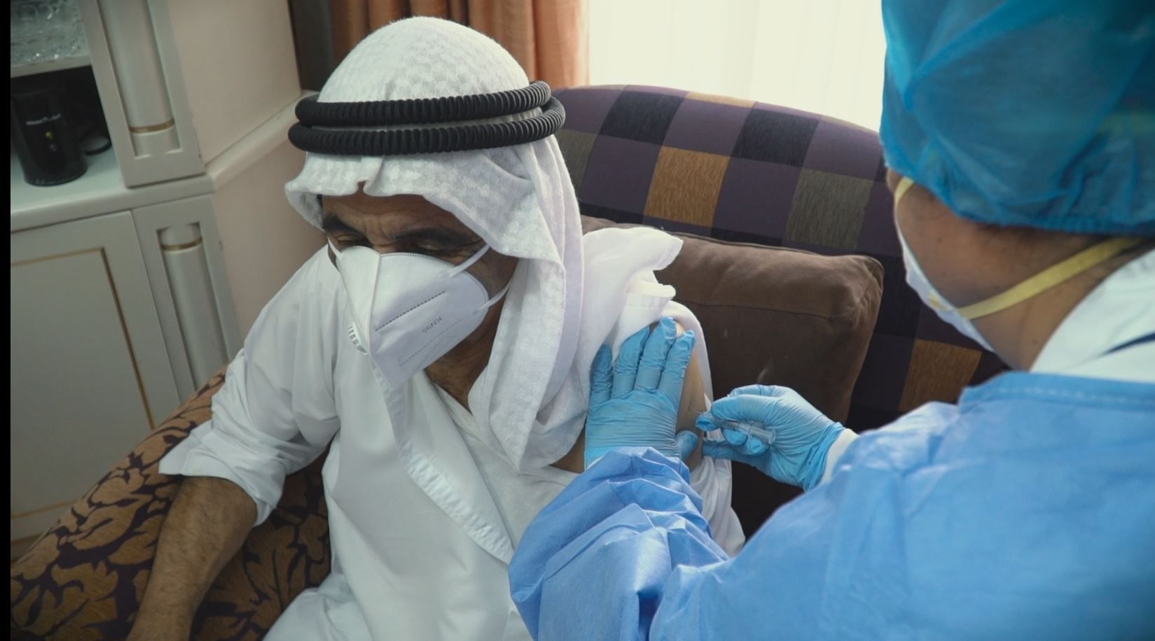 Home vaccination drive for senior citizens launched by Community Development Authority & Dubai Health Authority