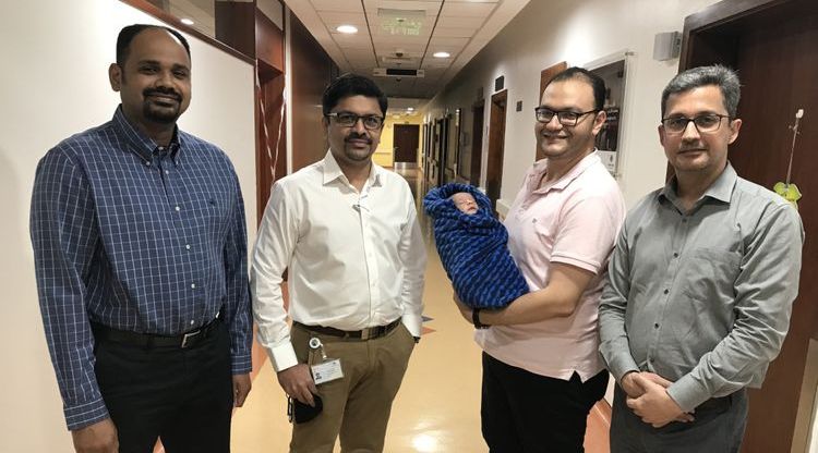 Dubai doctors successfully treat one-day-old baby with rare breathing condition
