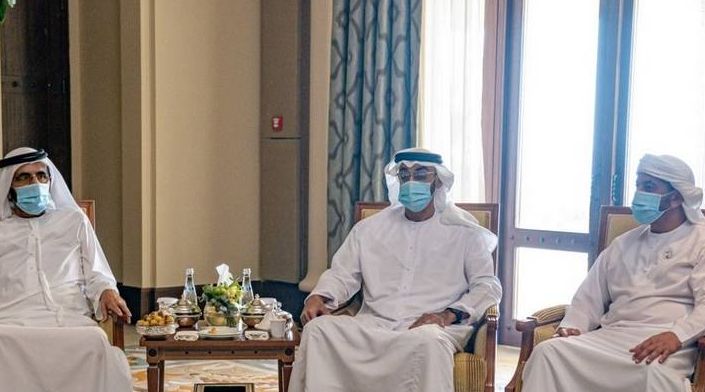 UAE leaders discuss successful handling of Covid-19 pandemic crisis in a meeting