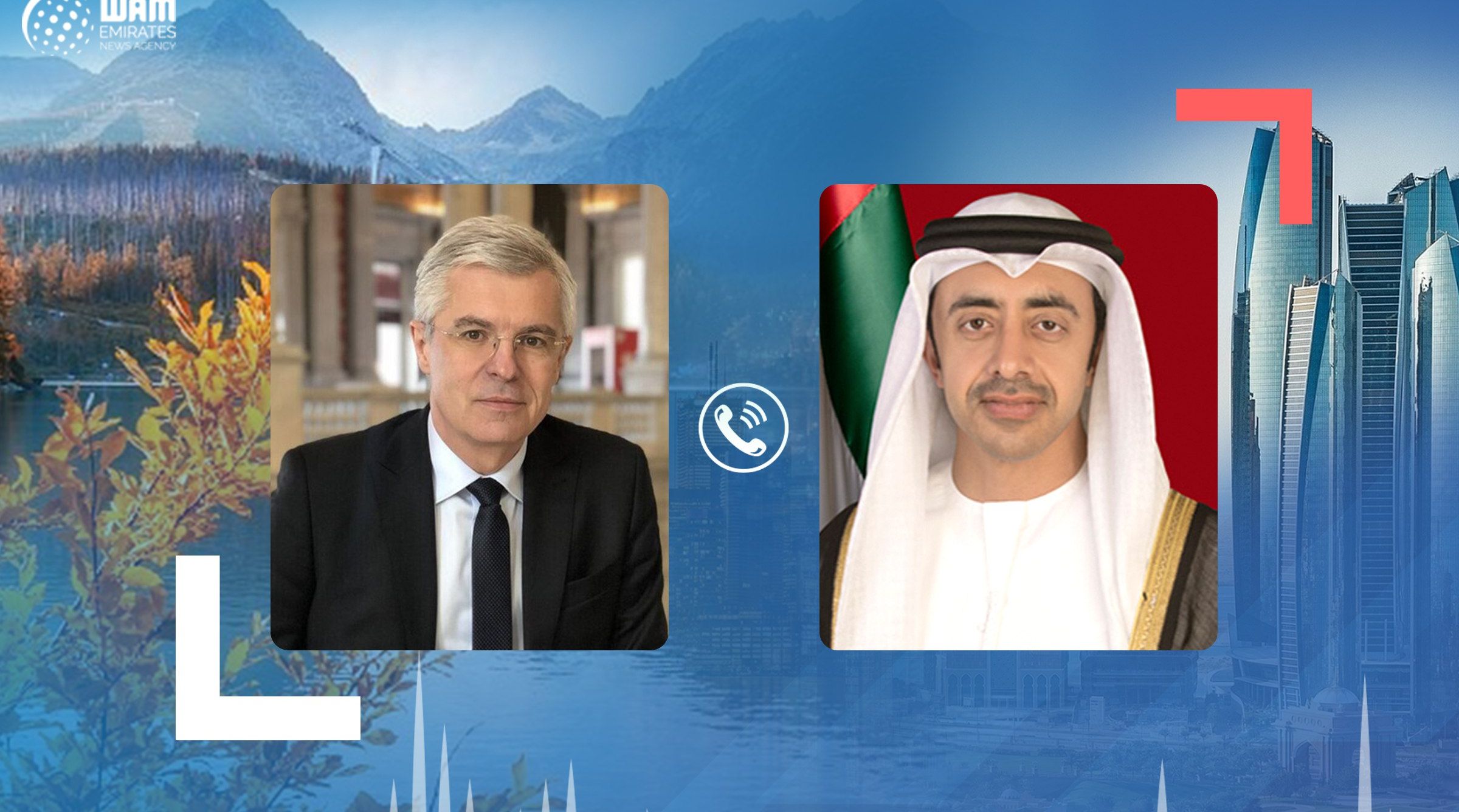 وزیر عبداللہ بن زاید النہیان نے ایون کوریوک کے ساتھ متحدہ عرب امارات اور سلوواکیہ کے مابین تعلقات اور انسداد کوویڈ19 پر بات چیت کی