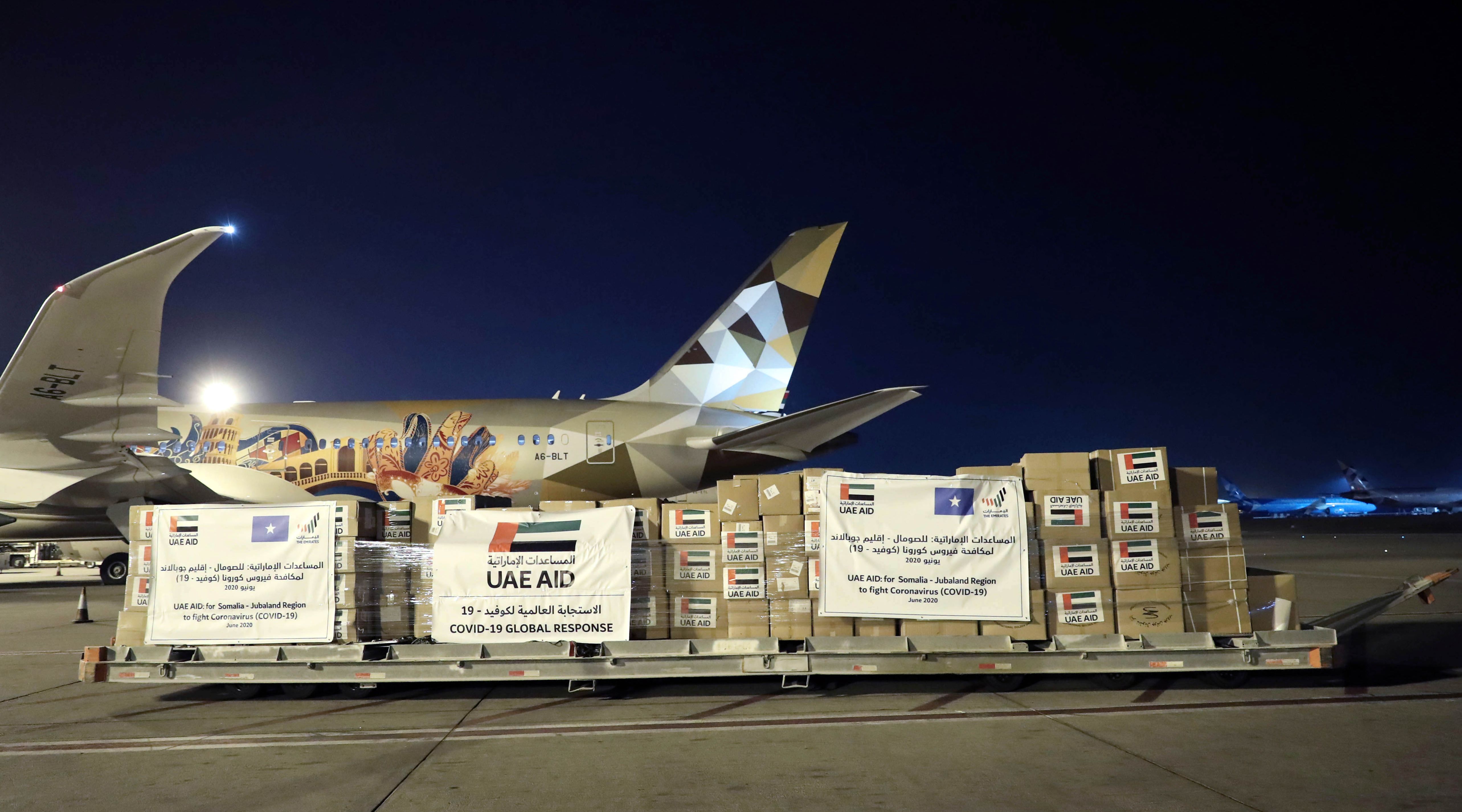 UAE sends medical aid to Jubaland, Somalia in fight against COVID-19