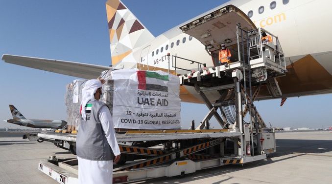 COVID-19: UAE sends medical aid flight to North Macedonia