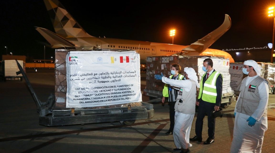 UAE and Vatican send humanitarian aid to Peruvian Amazon Area in fight against COVID-19