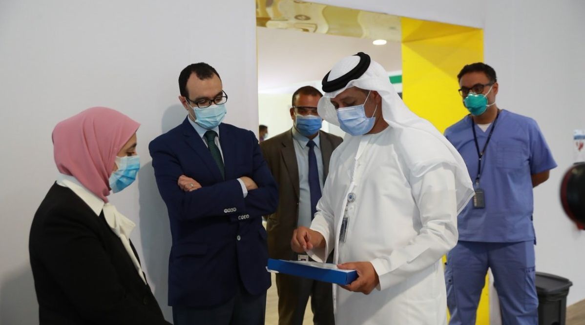 Mofaic Supports National Screening Programme As Ambassadors Of Foreign Missions To Uae Visit Covid 19 Test Centers