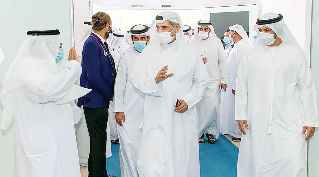 Hamad Al Sharqi applauds Mohamed bin Zayed’s role in addressing COVID-19 pandemic