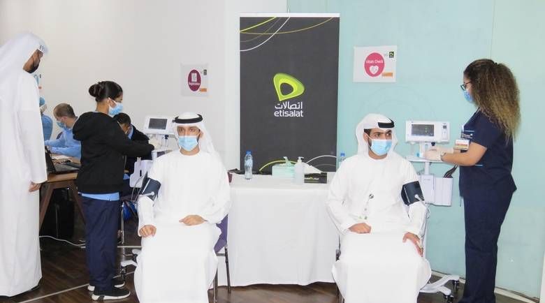 UAE: Etisalat launches Covid-19 vaccination drive